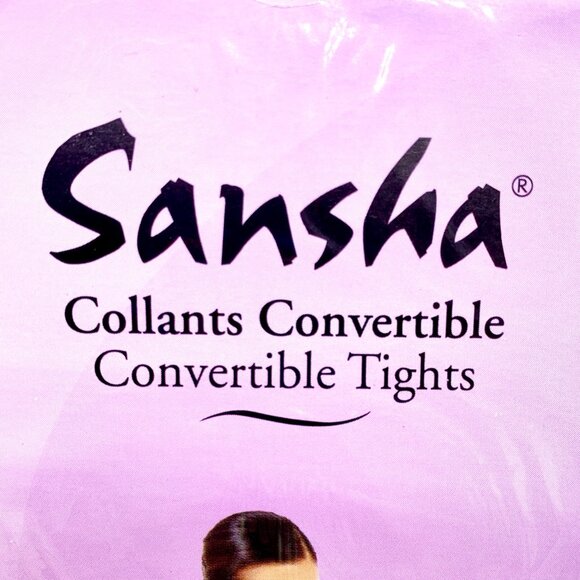 Sansha Black Convertible Tights Pack of 3 T90 Dance Jazz Tap Lyrical Childs S - Picture 5 of 9